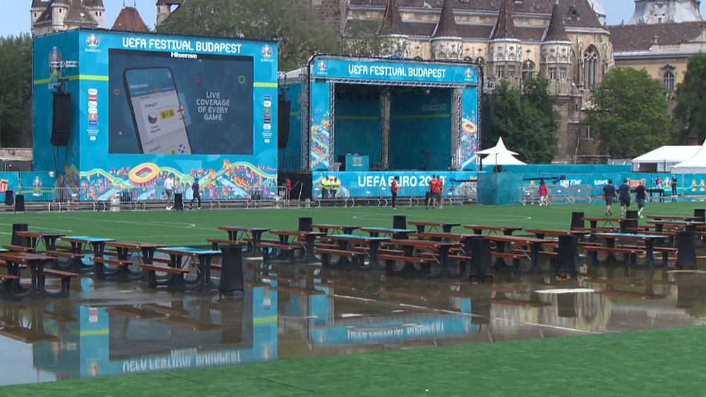 EURO 2020 fan-zone opens in Budapest ahead of Hungary vs Portugal game thumbnail