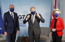 Primeiros entendimentos em Carbis Bay no segundo dia de reuniões do G7