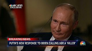 President Putin was giving an exclusive interview to NBC
