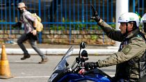 موتورسواری رئیس‌جمهوری برزیل به همراه هوادارانش