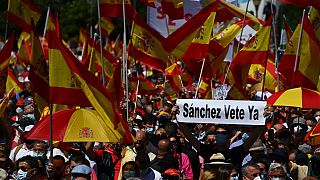 Protesta a Madrid