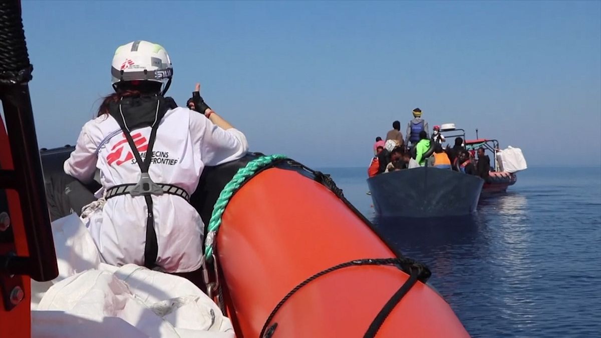 Διάσωση μεταναστών στην Μεσόγειο