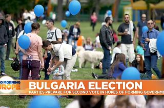 Bulgarians attend political rally in Sofia