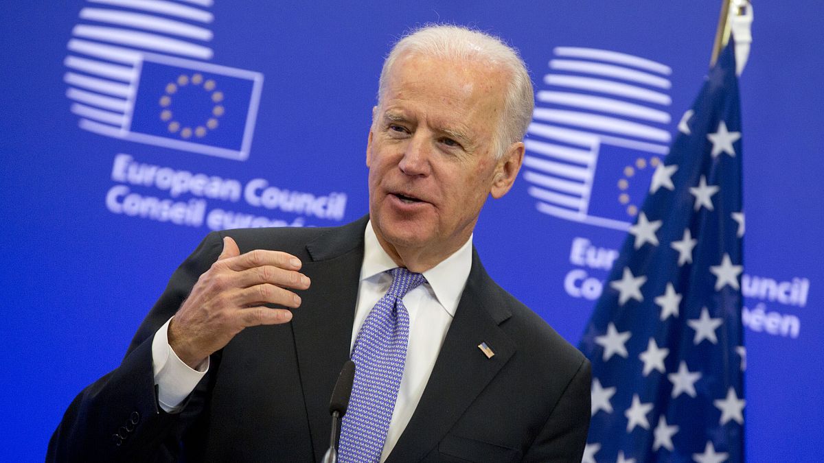 Joe Biden visited Brussels in 2015 while serving as Vice-President under Barack Obama. 