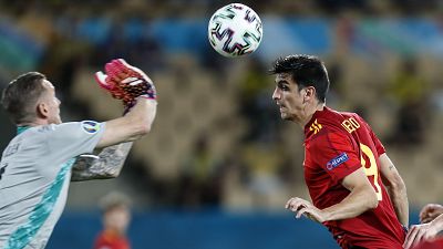 Espanha com 85% de posse de bola não vence Suécia