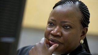 In this Tuesday, Nov. 15, 2016, file photo, International Criminal Court prosecutor Fatou Bensouda waits for the start of trial in The Hague, Netherlands.