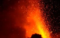 Νέες εικόνες από το ηφαίστειο της Αίτνας