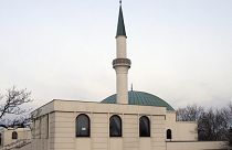 A bécsi Iszlám Központ minaretje és mecsetje