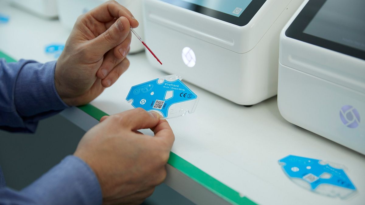 Marco Donolato and his team have been nominated for a European Inventor Award for developing an automated device to test for infectious diseases.
