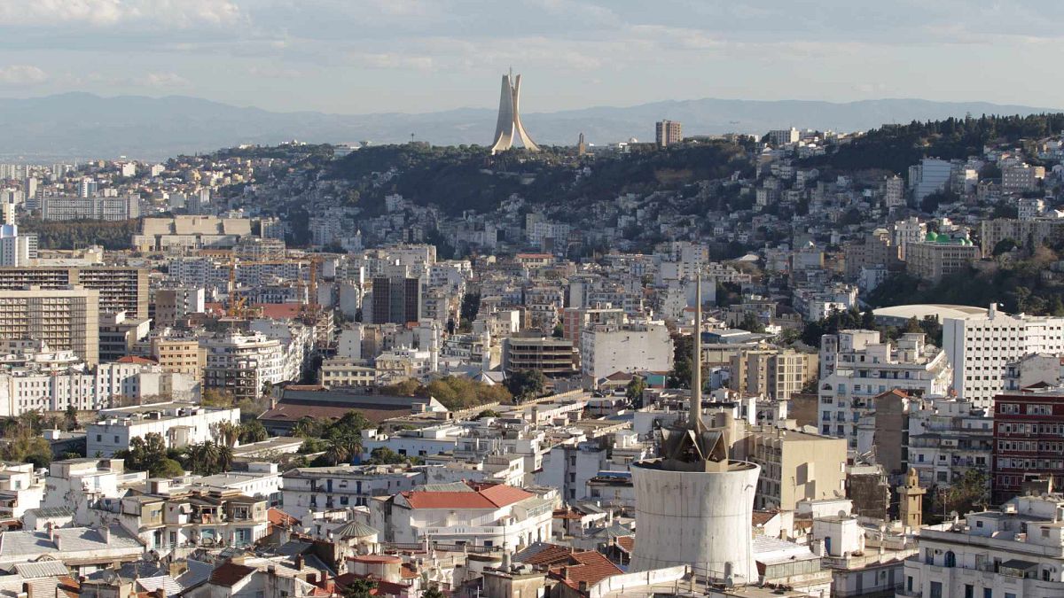 منظر عام للجزائر العاصمة، الجمعة 25 نوفمبر 2016