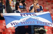 شاهد: مشجعو اسكتلندا مُبتهجون رغم  الخسارة أمام جمهورية التشيك ويتطلعون إلى مواجهة إنجلترا