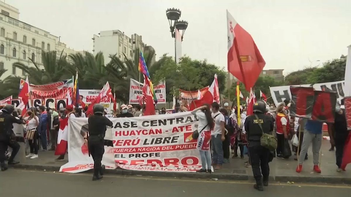 Tensão no Peru uma semana depois das presidenciais