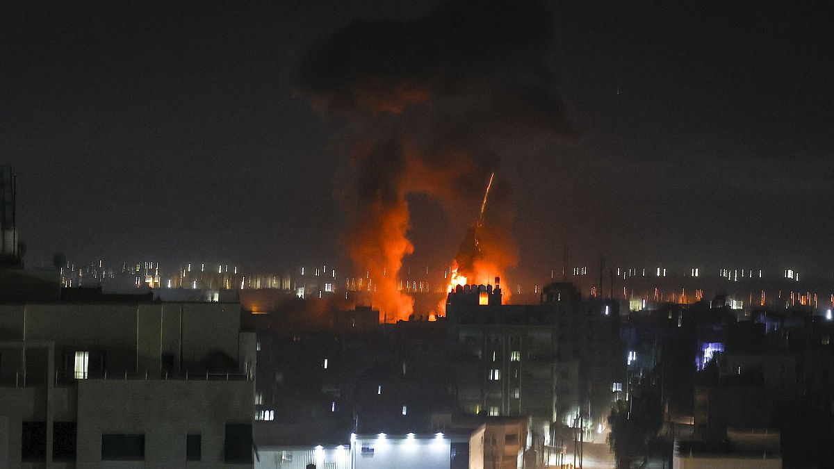 حمله اسرائیل به نوار غزه