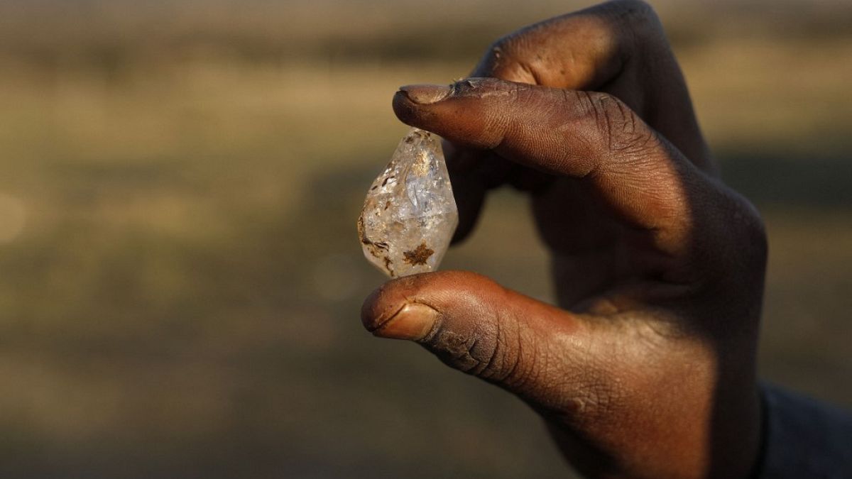 Corrida aos diamantes na África do Sul