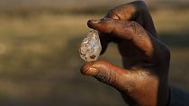 Corrida aos diamantes na África do Sul
