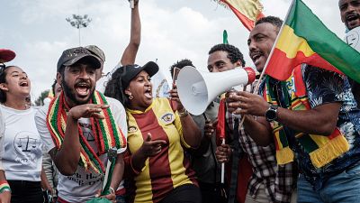 Opposition party in streets of Ethiopian capital ahead of vote