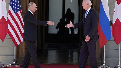 Joe Biden e Vladimir Putin frente a frente em Genebra