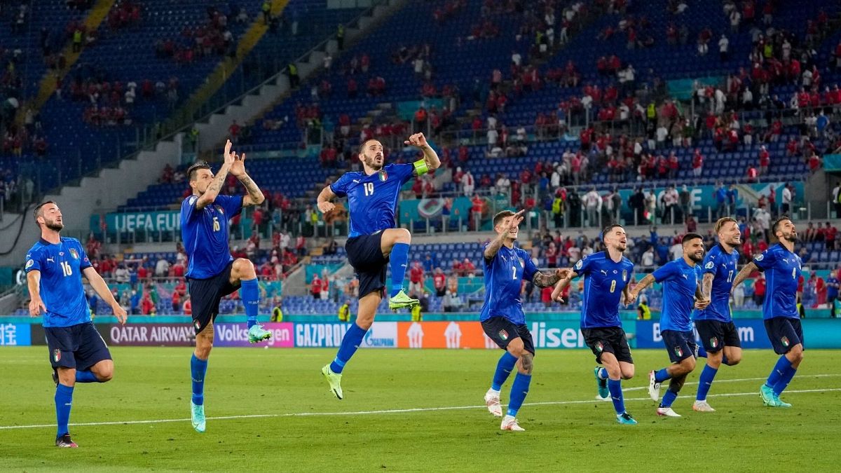 پیروزی تیم ملی فوتبال ایتالیا مقابل سوئیس