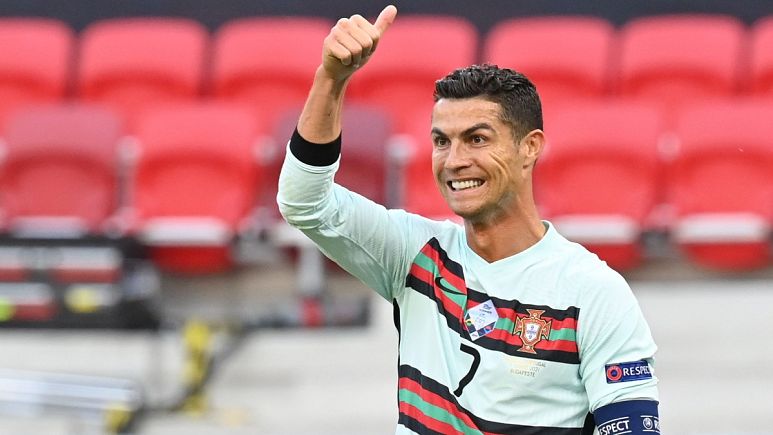 Ronaldo csak a magyar válogatottat győzte le, a Coca Colát ...