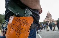 Teksas'a silah taşıyan bir birey