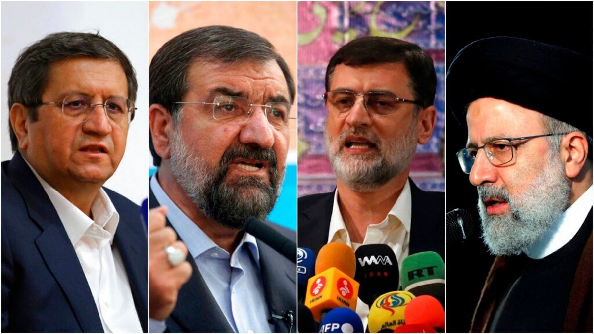 چهار نامزد نهایی انتخابات ۱۴۰۰ در ایران