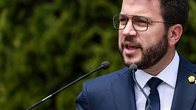 Le nouveau président catalan en déplacement à Bruxelles