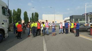 Schock in Italien: Gewerkschaftler (37) kommt bei Streik vor Lidl ums Leben