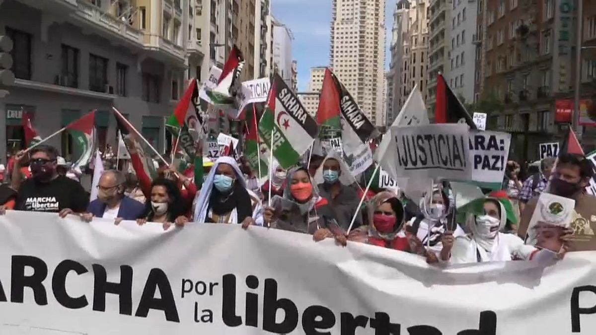 A Madrid la marcia per la libertà del popolo saharawi