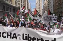 Westsahara-Demonstrationen in Madrid