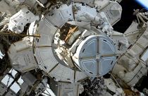 La NASA renueva los paneles solares de la Estación Espacial Internacional