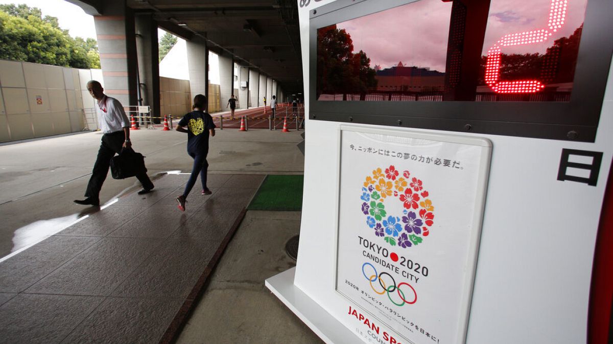 Tokyo Olimpiyatları afişi 