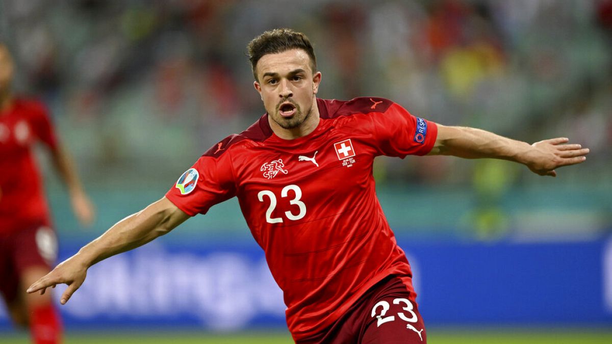 Xherdan Shaqiri schoss gegen die Türkei gleich zwei Tore für die Schweiz