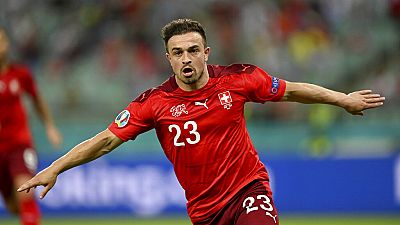 Xherdan Shaqiri schoss gegen die Türkei gleich zwei Tore für die Schweiz