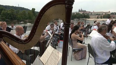 Concierto del Teatro Nacional checo a bordo del Bella Bohemia, 20/6/2021