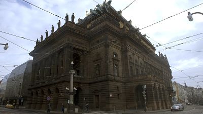 Здание Чешского национального театра в Праге