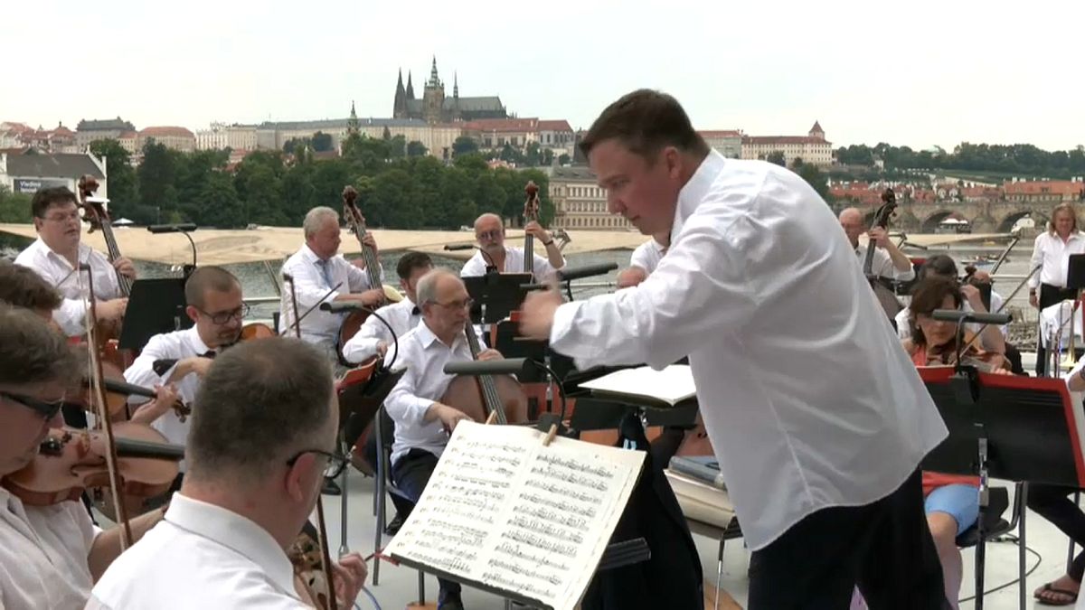 Konzert auf der Moldau