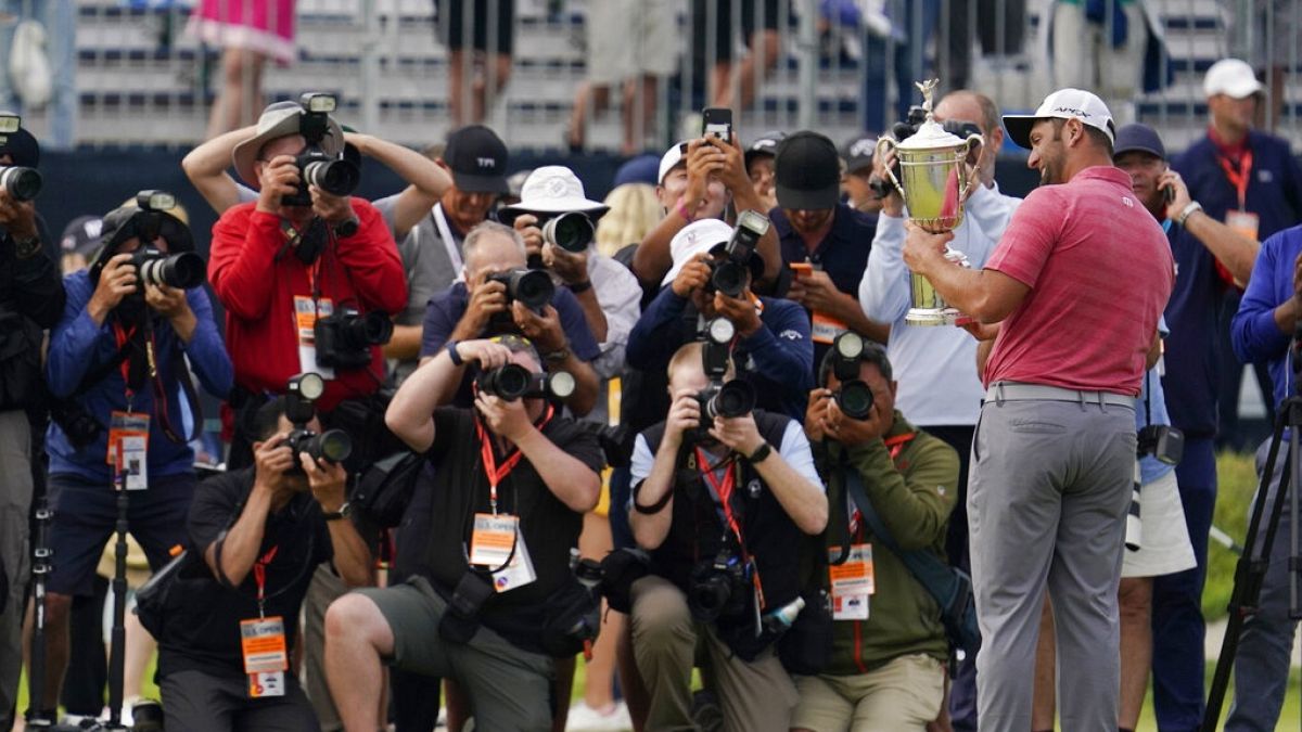 Golf : John Rahm devient n°1 mondial et premier Espagnol à remporter l'US Open