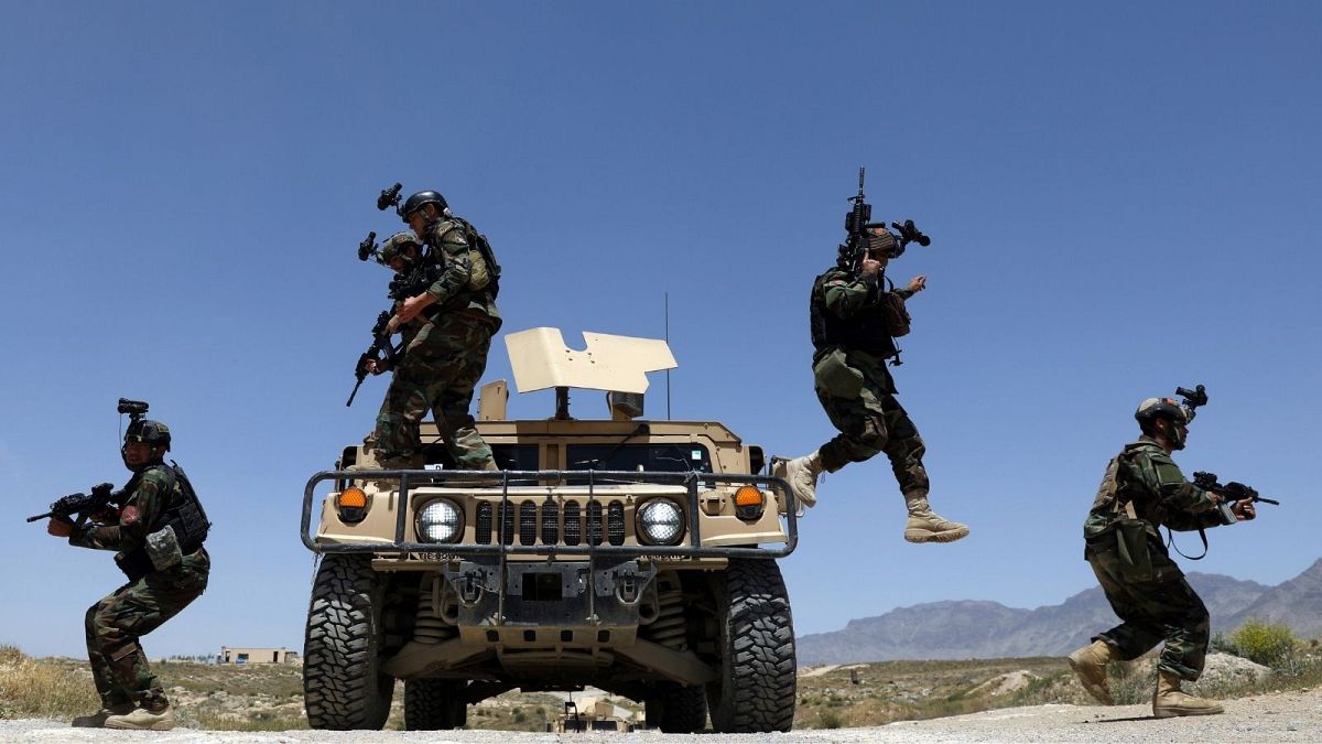 سربازان ارتش افغانستان