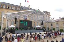 French Elysée Presidential Palace hosts musicians for annual  'Fête de la Musique'