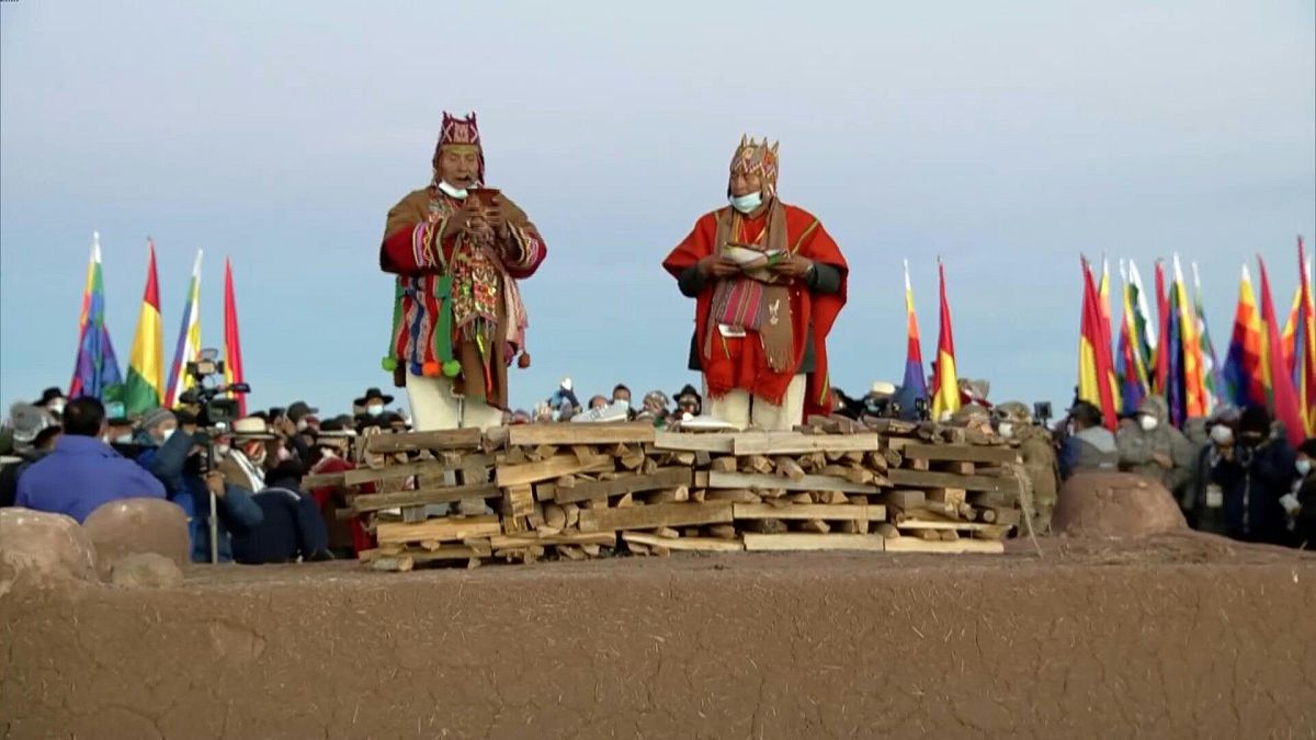بومیان بولیوی سال نو باستانی خود را جشن گرفتند