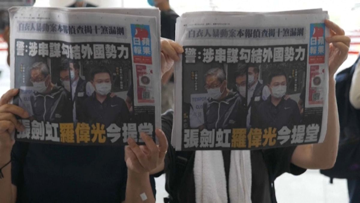 Jornal "Apple Daily" - Hong Kong 