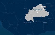 Burkina Faso haritası