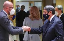 Σαρλ Μισέλ και Νίκος Αναστασιάδης