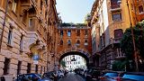 Quartiere Coppede in Rome