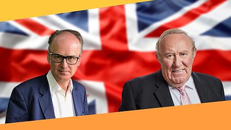 Matt Ridley, a recent guest on GB News and Andrew Neil the founder of the new channel.