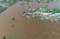 Schwere Unwetter im Osten Russlands und in Osteuropa
