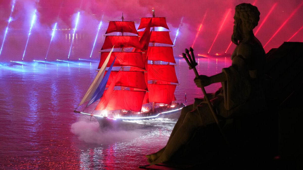 Scarlet Sails στην Αγία Πετρούπολη