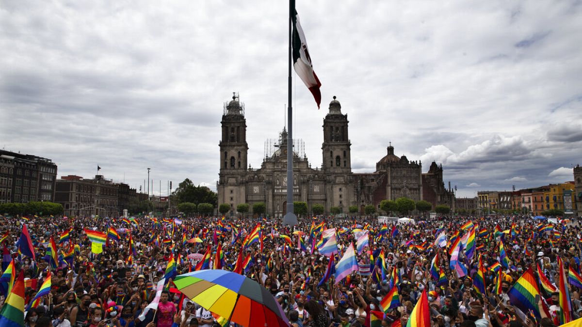 Marcha del Orgullo LGTBI en Ciudad de México
