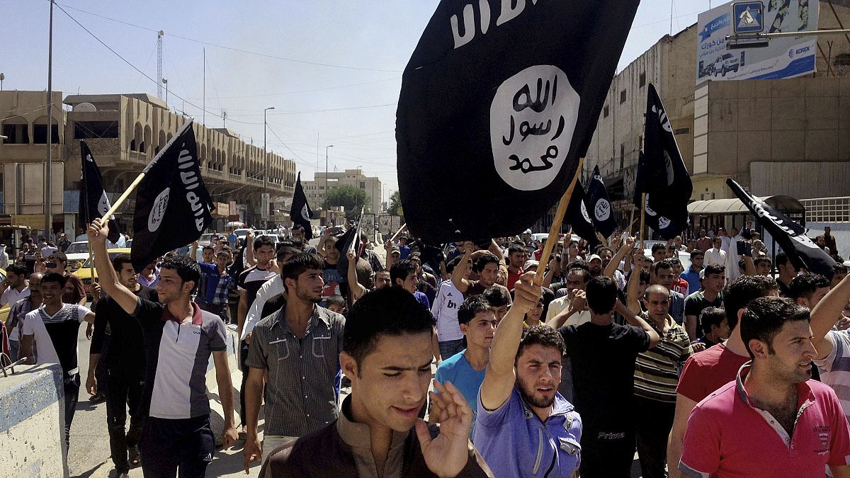 Musul'da IŞİD yanlısı gösteri (2014) - Arşiv