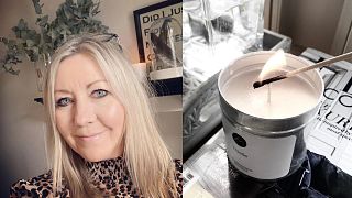 Meet the former British Airways hostess who turned her career around to become a vegan candle maker